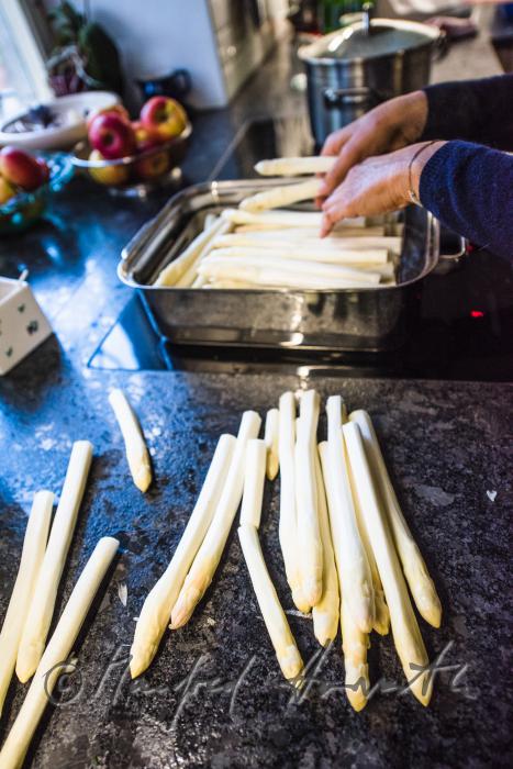 Brandensteins cooking bio organic asparagus from own production